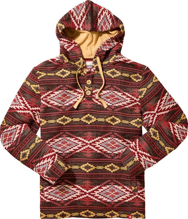 Produktbild Joe Browns Warm Aztec Button Detail Hoodie (XXL)