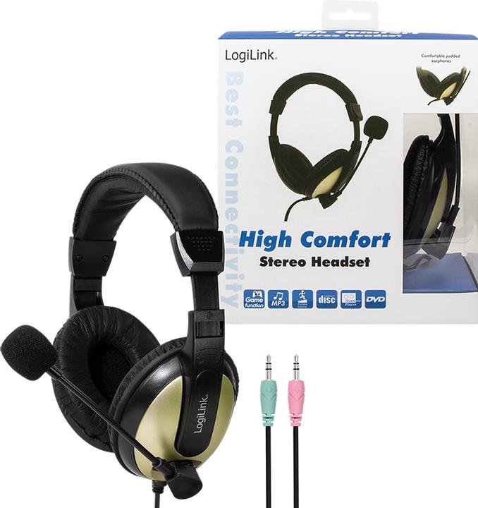 Actual product image LogiLink Stereo Headset (Cable)
