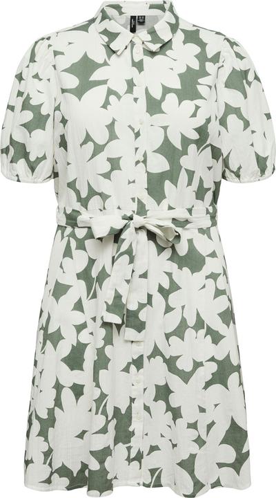 Image du produit Vero Moda VMCDICTHE Kurzes Kleid Hemdblusenkleid (46)