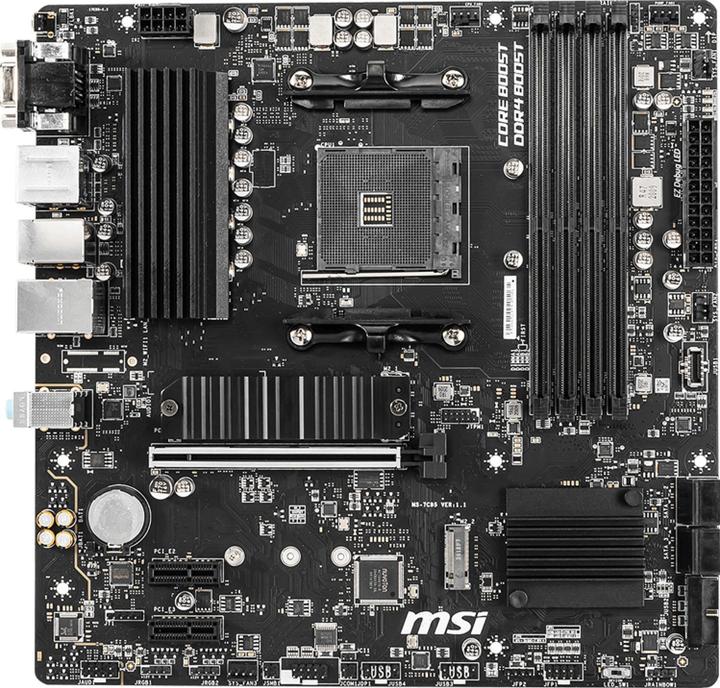 Image du produit MSI Pro-VDH (AM4, AMD B550, mATX)