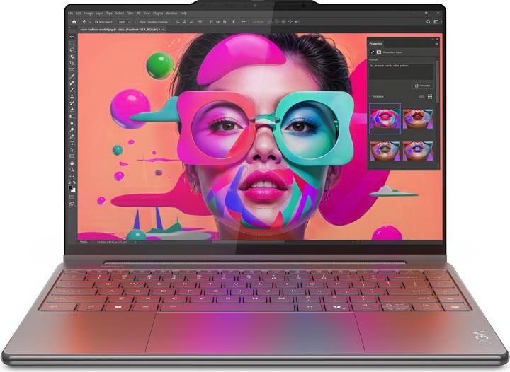Lenovo Yoga 9 2-in-1 Aura Edition (14", 1000 Go, 32 Go, CH, Intel Core Ultra 7 258V)