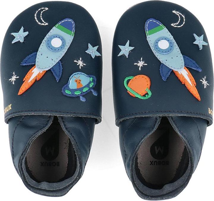 Actual product image Bobux finkli Cosmic Rocket Navy (18, 19)