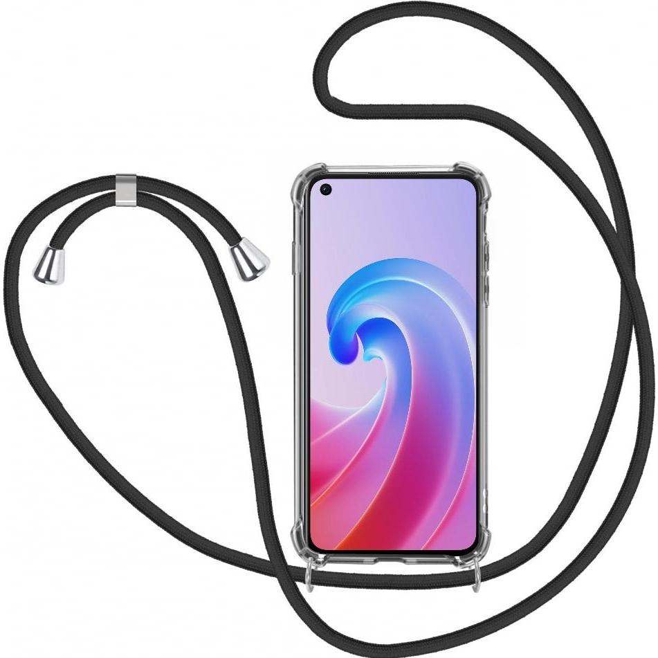Screenguard Oppo A96 4G Loopster Necklace Hülle, Handykette, Transparent