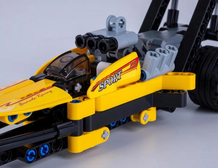 Actual product image Cada Drag Racing gelb Bricks