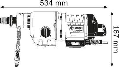 Actual product image Bosch Professional Diamond drilling machine GDB 350 WE