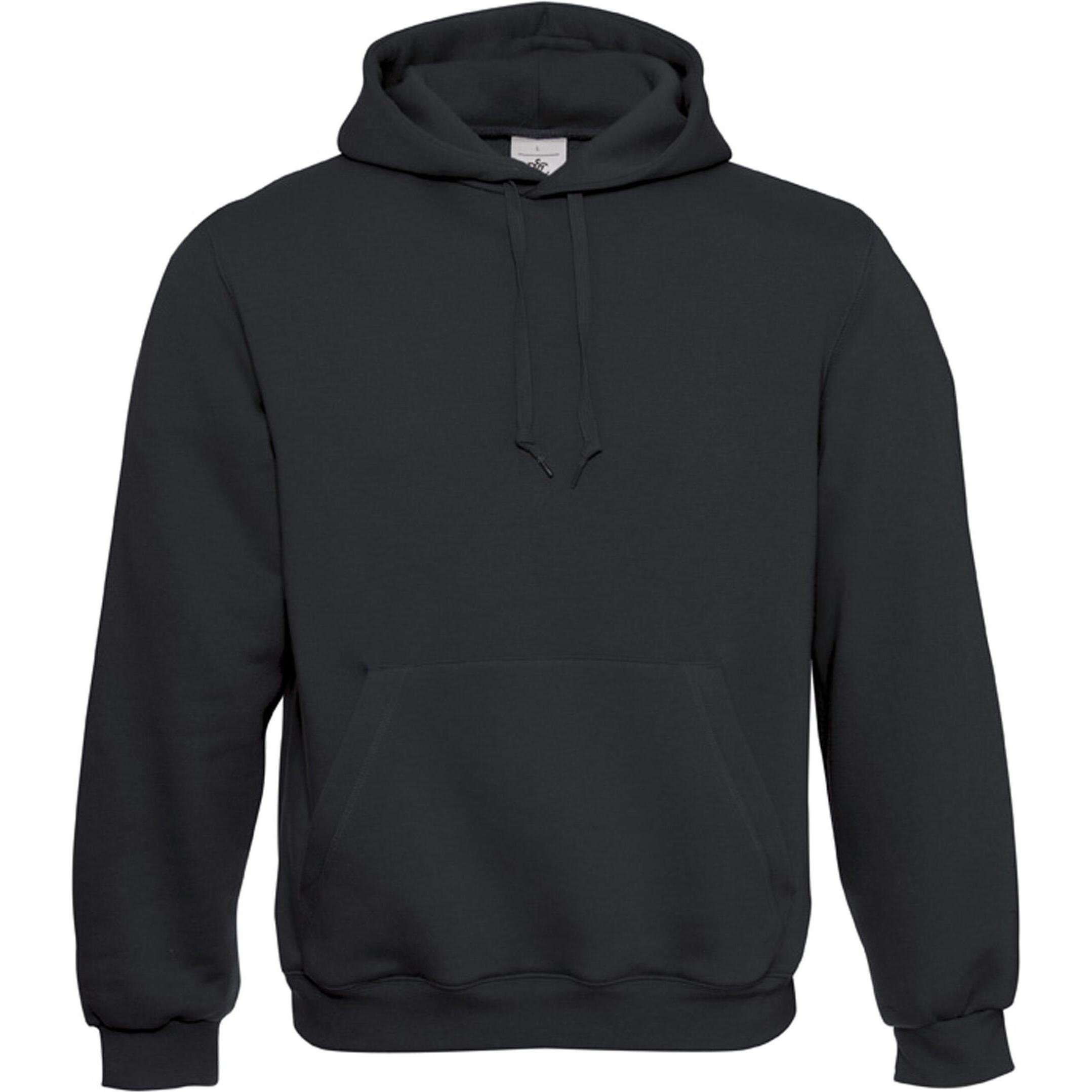 B&C, Pullover, Hoodie, Schwarz, (M)