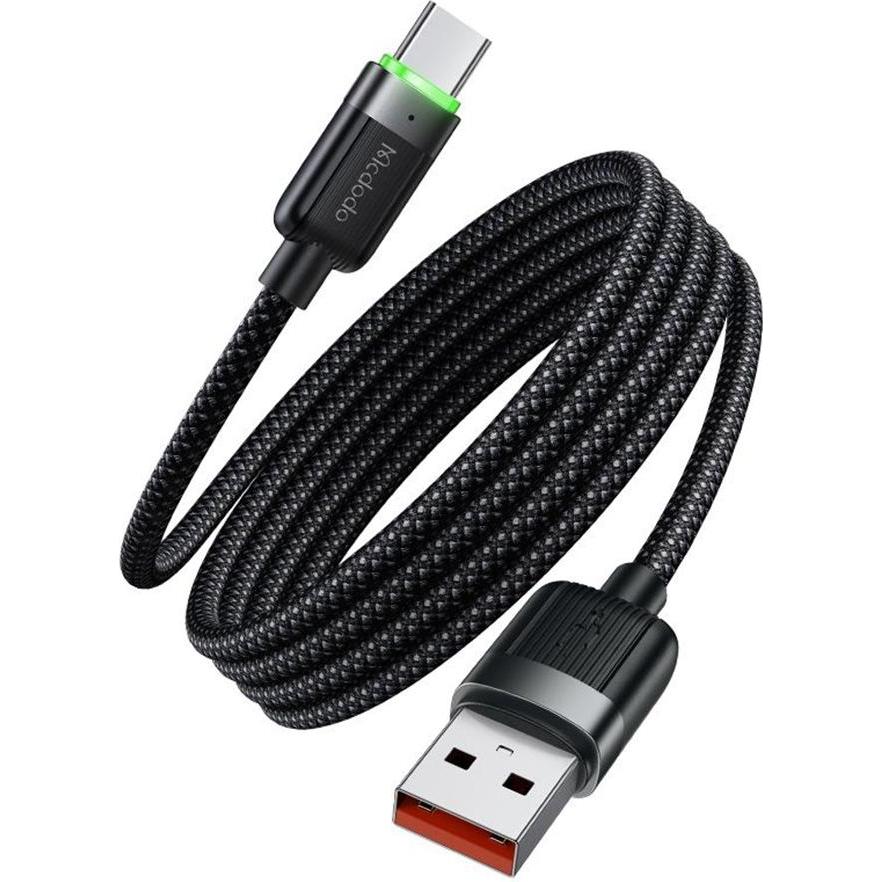 Mcdodo CA-5650 USB-A to USB-C cable, 6A, self-winding, 1.2m (1.20 m, 100 W) (CA-5650)