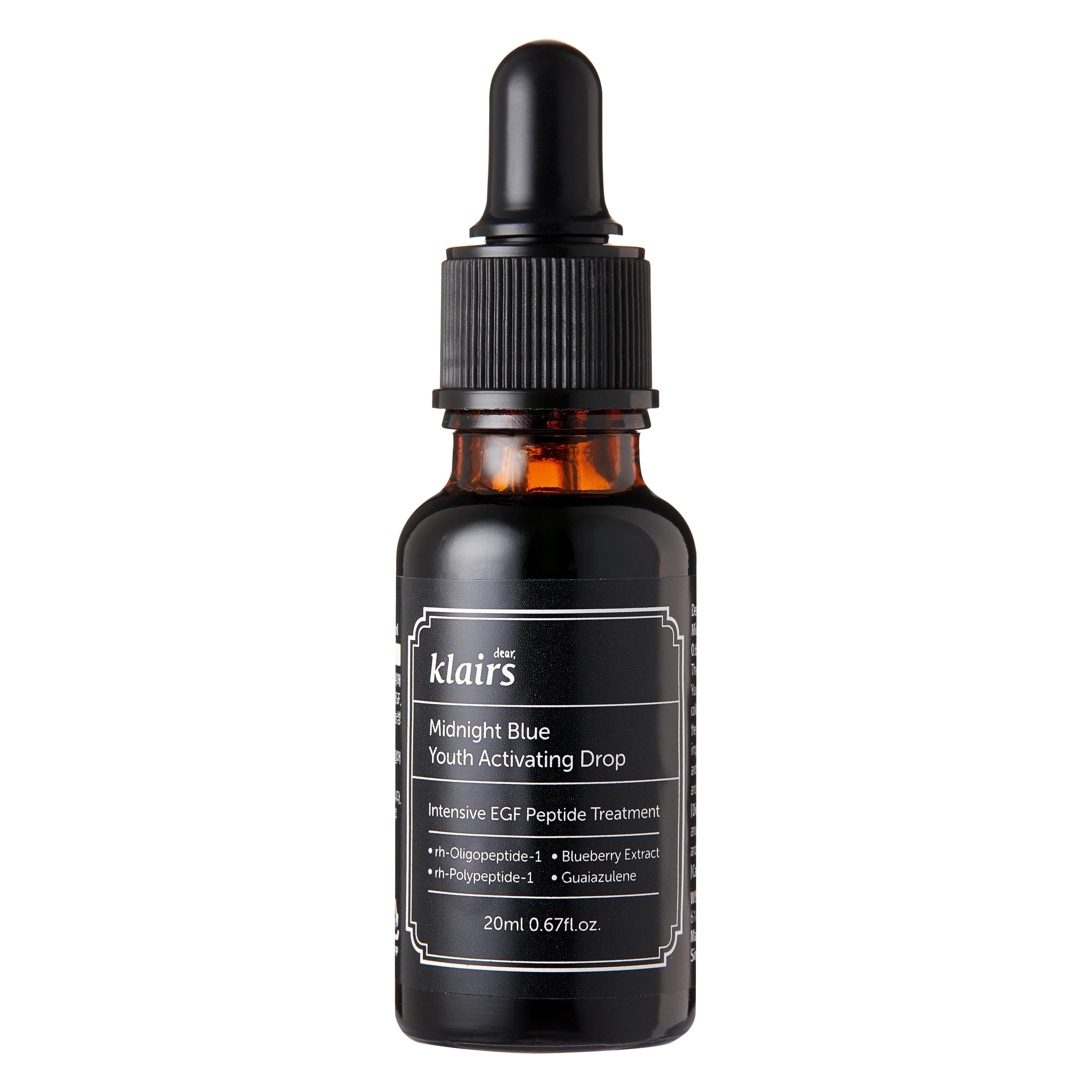Klairs, Gezichtsserum, Middernachtblauw (20 ml)