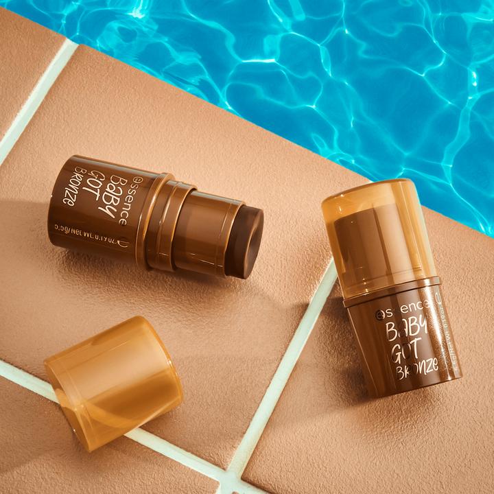 Actual product image essence baby got bronze bronzing stick (#C07861, 1, 40 Hazelnut Hug, Bare Bliss, Bronzer, 3 ml)