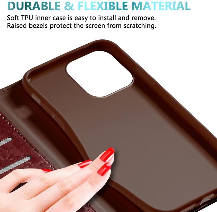 Image du produit Cadorabo Pochette Book avec ornements (Apple iPhone 13 Pro Max)