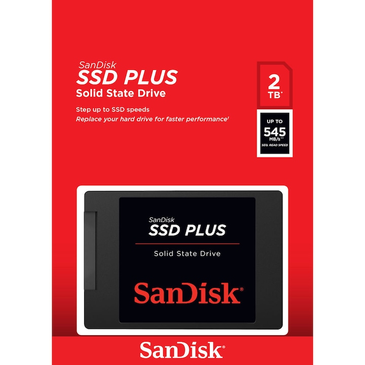 Produktbild SanDisk SSD Plus (2000 GB, 2.5")