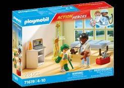 Produktbild Playmobil Kinderarzt mit Teddybär (71619, Playmobil Action Heroes)