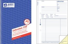 Actual product image Avery Delivery note (40 x)