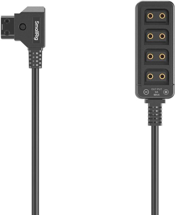 Image du produit SmallRig D-Tap 1-auf-4-Stromkabel D-Tap - D-Tap, 640 m, Kabeltyp (0.64 m)
