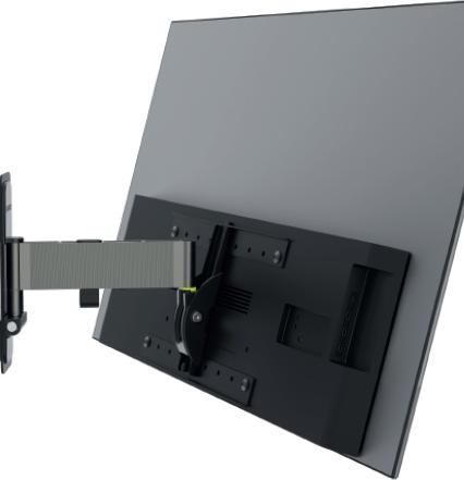 Produktbild Erard Wandhalterung 40 - 85", schwarz, Aluminium (Wand, 85", 35 kg)