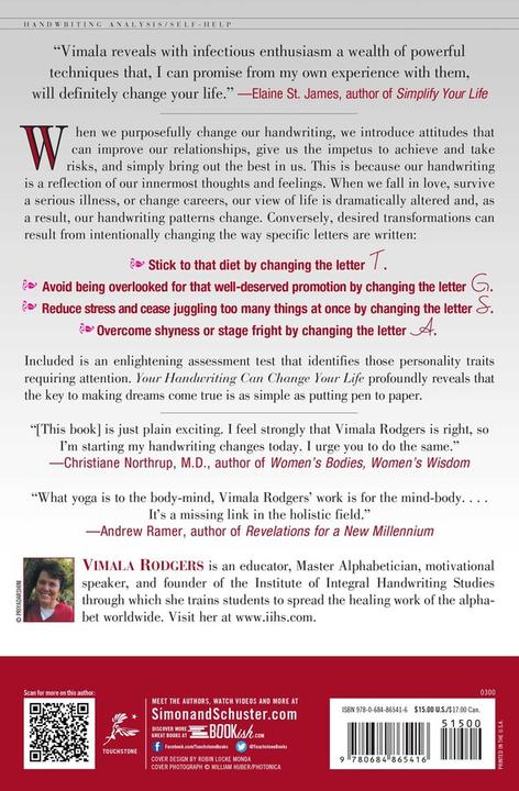 Produktbild Your Handwriting Can Change Your Life (Englisch, Vimala Rodgers, 2000)
