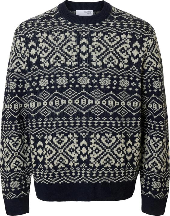 Produktbild Selected Wollmix Pullover mit Rundhalsausschnitt (M)