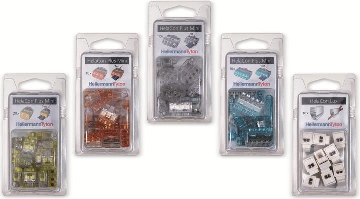 Produktbild HellermannTyton HelaCon Mini 3 Pole Push-in Connector
