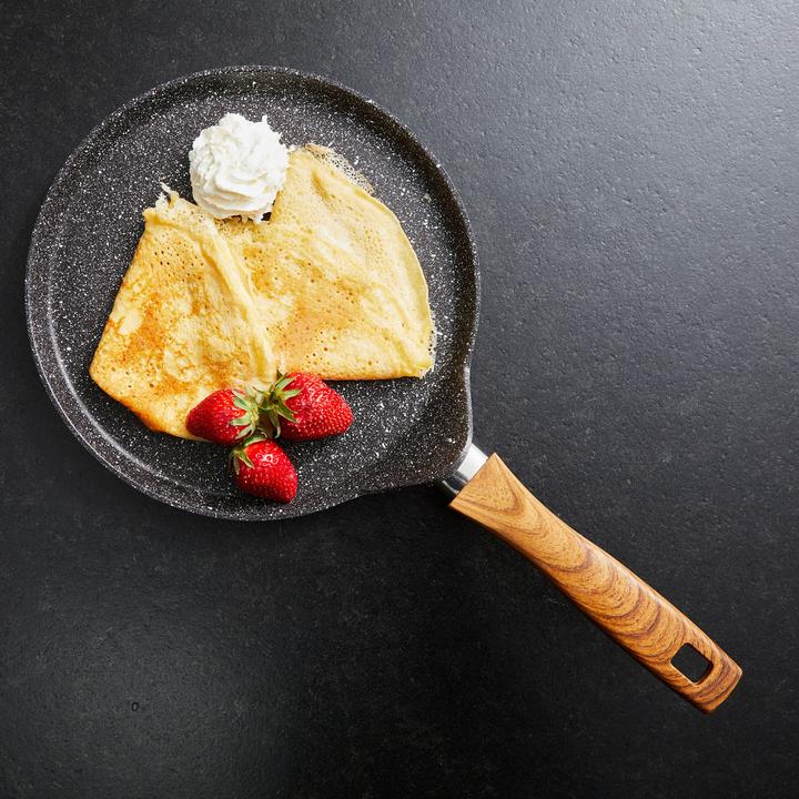 Produktbild Stoneline Back to Nature Crêpes-Pfanne 25 cm, mit Teigverteiler (Crêpe Pfanne, 25 x 6.80 cm)