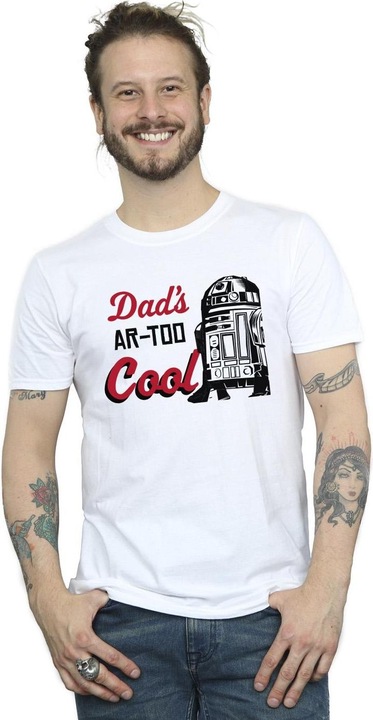 Immagine prodotto Star Wars Dads R2 Cool Maglietta Uomo (S)