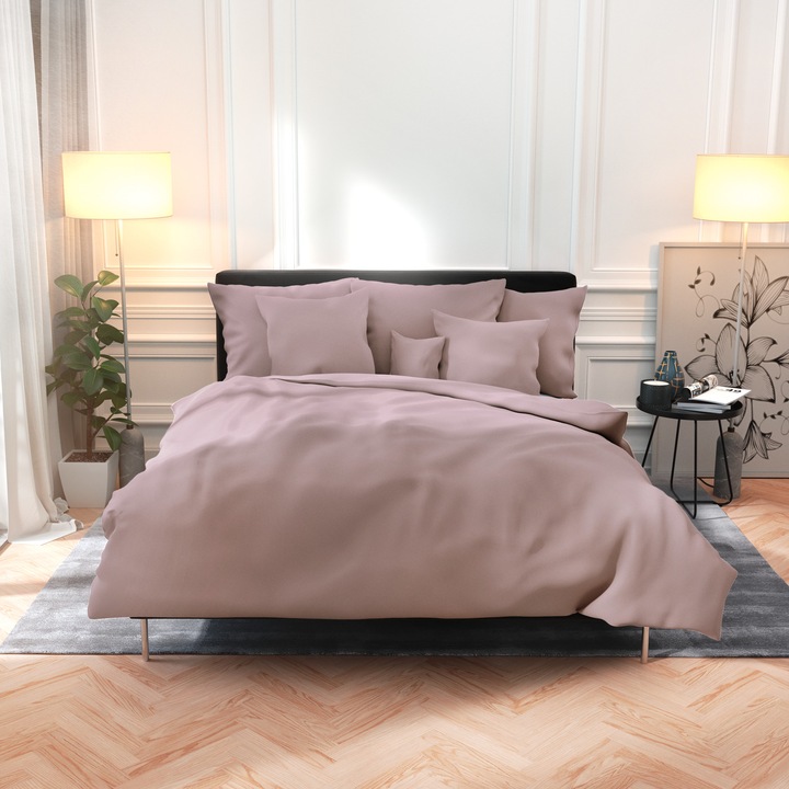 Image du produit Lotus Bettwaren Satin uni (Housse de couette, 200 x 210 cm)