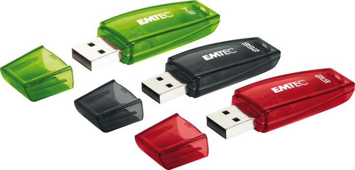 Actual product image Emtec C410 Color Mix (128 GB, USB-A)