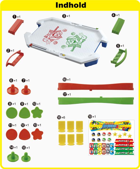 Produktbild Super Mario Air Hockey (Multilingual, 2 - 4 Spieler)