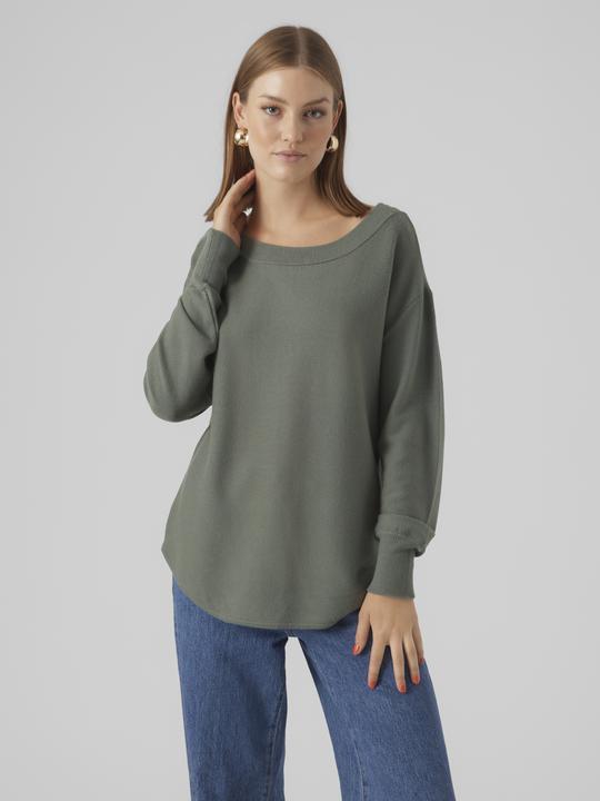 Produktbild Vero Moda VMNANCY LS BOATNECK PULLOVER GA EXC Strickpullover (XS)
