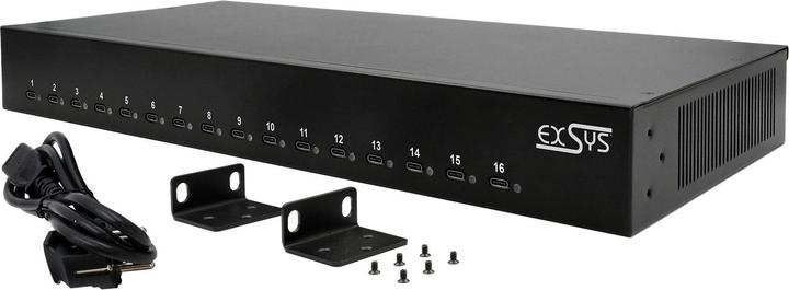 Produktbild Exsys 16-Port USB-C Ladestation 1008W (1008 W)