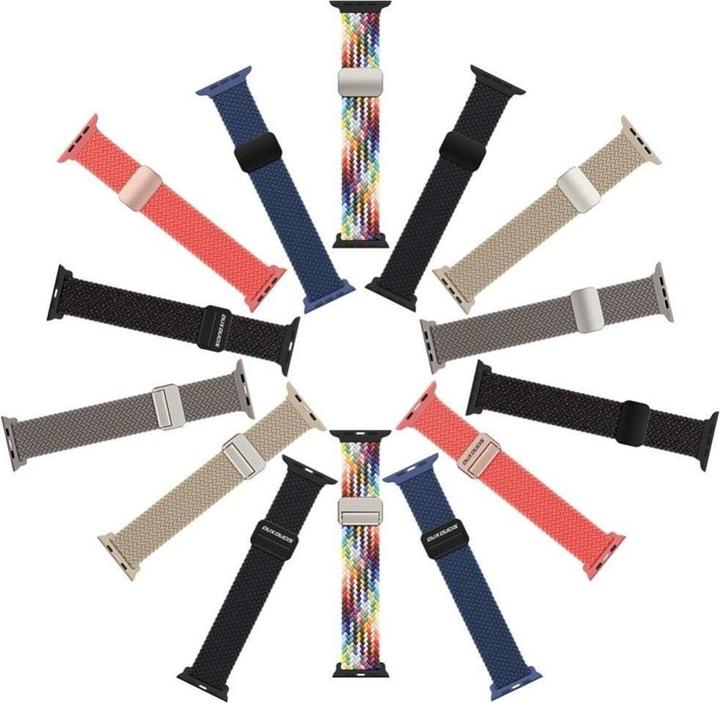 Actual product image Dux Ducis Mixture Pro Armband (38 mm, 40 mm, 41 mm, Nylon, Apple Watch Series 2, Apple Watch Series 1, Apple Watch Series 3, Apple Watch Series 4, Apple Watch Series 5, Apple Watch Series 6, Apple Watch Series 7, Apple Watch Series 8, Apple Watch Series 9, Apple Watch SE)