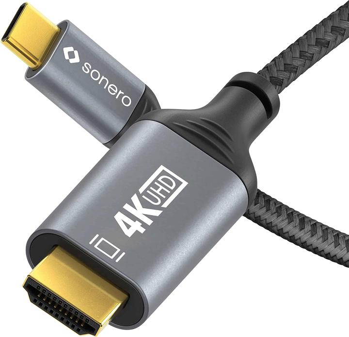 Produktbild Sonero USB C — HDMI (Typ A) (1 m)
