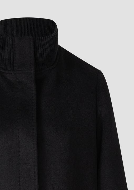 Actual product image S.Oliver Outdoor-Jacke Jacke mit Stehkragen und Rippstrick-Manschette (38)