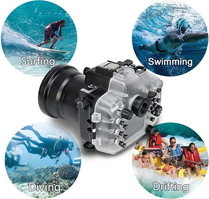 Image du produit Seafrogs SC-1 (Boîtier sous-marin, EOS 5D Mark IV)