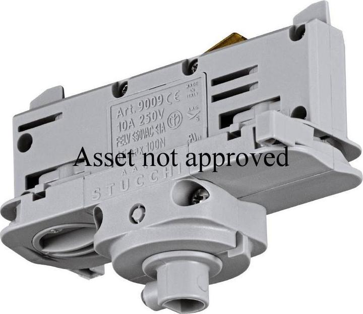 Actual product image EGLO 67592 TRACK ON DALI track system component 102x32mm silver Dimmable