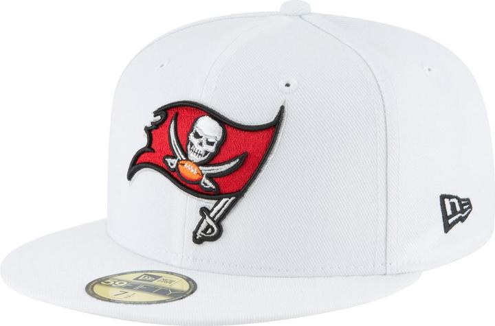 Actual product image New Era 59Fifty Cap - NFL Tampa Bay Buccaneers blanc (7 3/8)