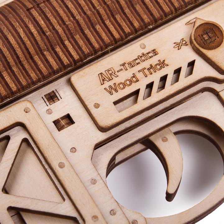 Image du produit Wood Trick Assault Gun AR-T - Fusil - Kit de construction en bois 3D
