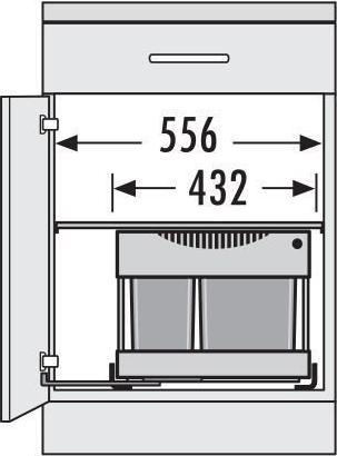 Produktbild Hailo 3644831 Abfallsammler (29 l)