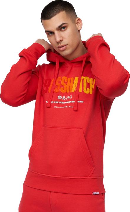 Immagine prodotto Crosshatch Flocked Felpa con Cappuccio Uomo (S)