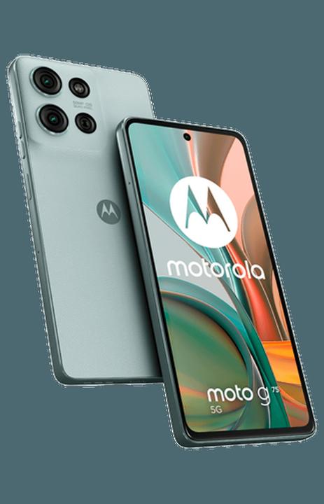 Actual product image Motorola Moto G75 (256 GB, succulent green, 6.78", Dual SIM, 5G)