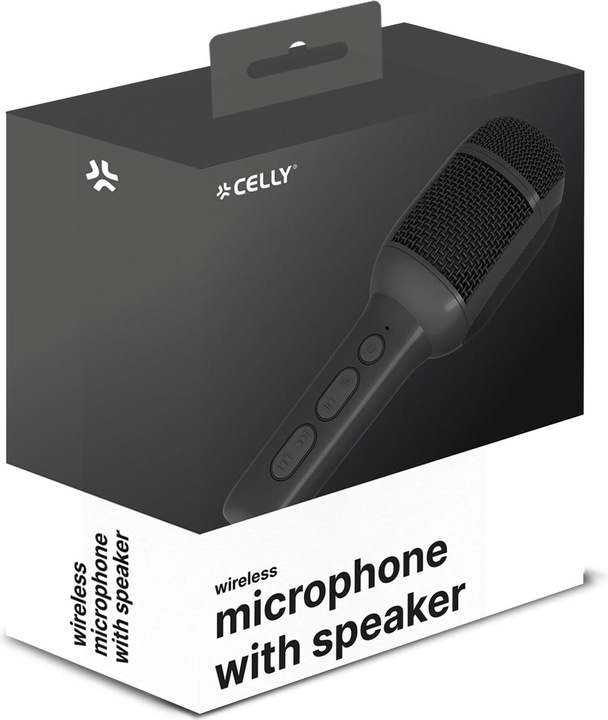 Immagine prodotto Celly Microfono KIDSFESTIVAL2BK Microfono Karaoke nero