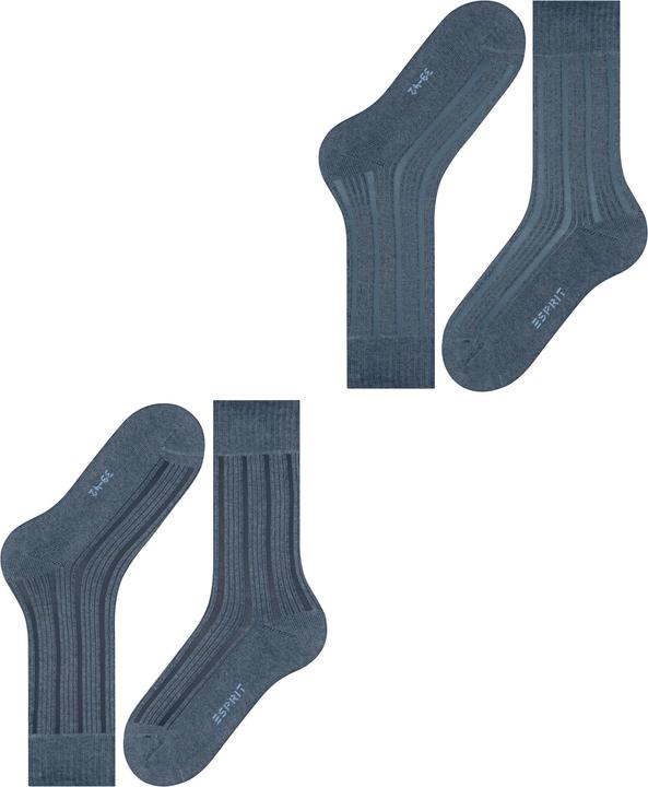 Actual product image Falke Plush Rib SO 2P (pack of 2, 39 - 42)