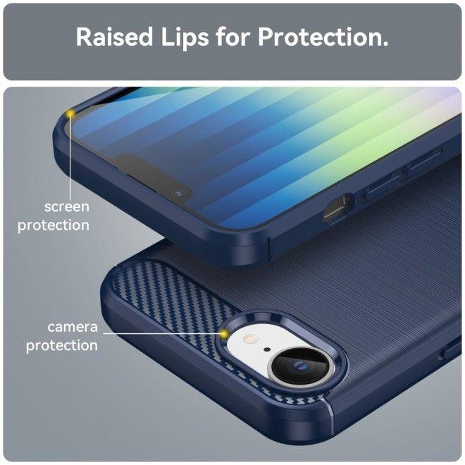 Immagine prodotto MU Style Carbon Fiber TPU Softcase Series (Apple iPhone 16e)