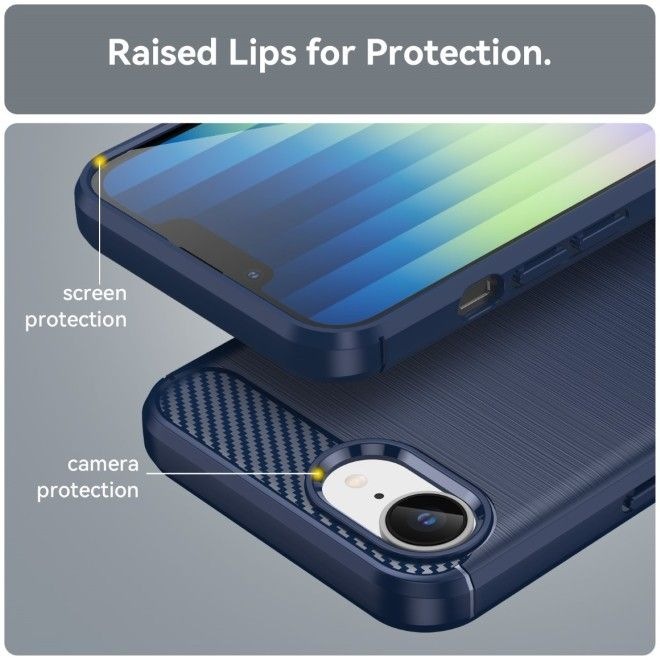 Produktbild MU Style Carbon Fiber TPU Softcase Series (Apple iPhone 16e)