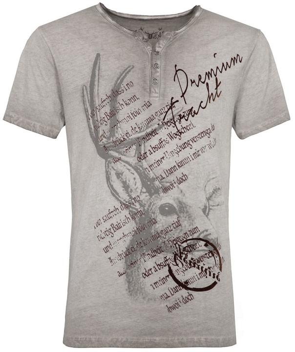 HangOwear Trachten T-Shirt "Premium Tracht" von Grau (XL)