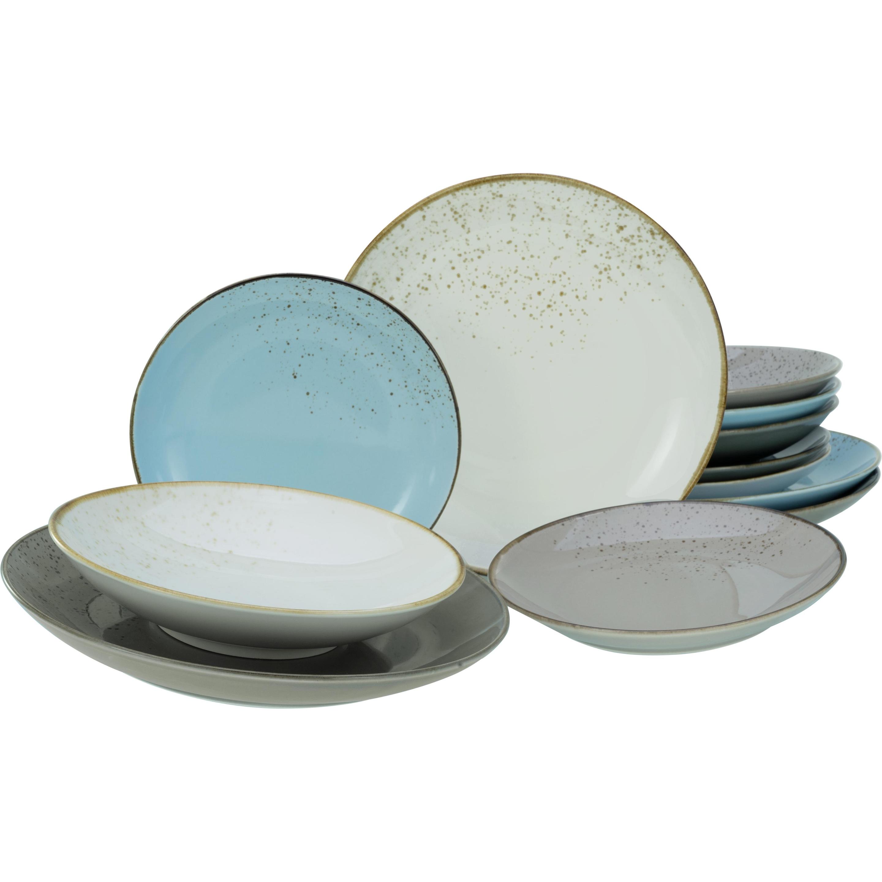 CreaTable, Geschirrset, Nature Collection (12 Stück)