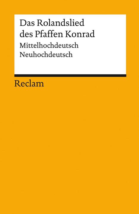 Produktbild Das Rolandslied des Pfaffen Konrad (Deutsch, Dieter Kartschoke, 1993)