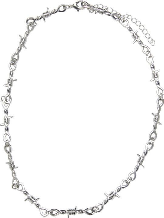 Produktbild Urban Classics Barbed Wire Necklace (Zink, Zink Legierung)