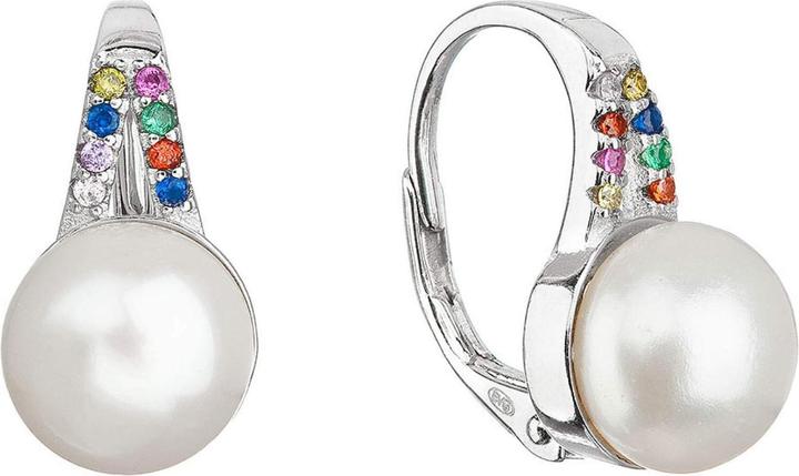 Immagine prodotto Evolution Group Orecchini in argento con perla di fiume 21070.3 (Argento)