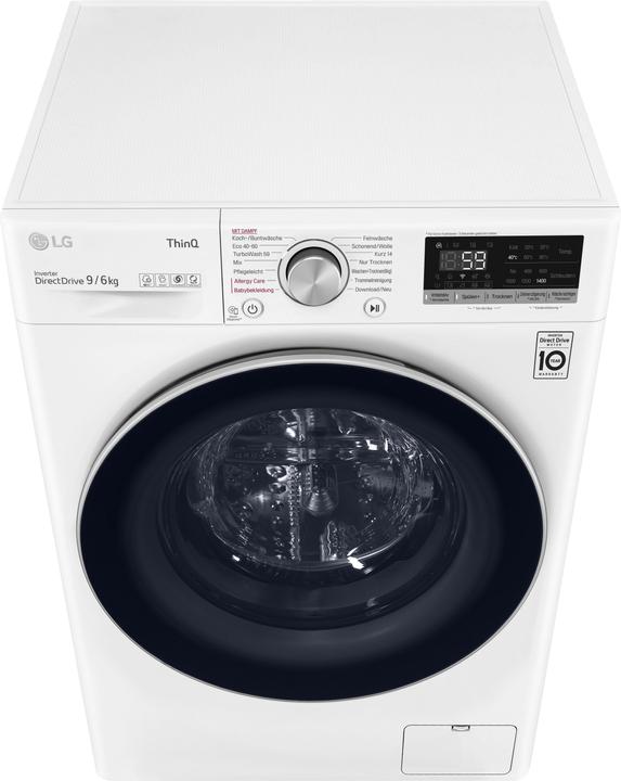 Actual product image LG V5WD96H1 Washer Dryer Freestanding Front Loader E