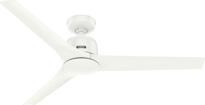 Produktbild Hunter Fans Deckenventilator Athens Weiss mit Fernbedienung (44 dB)